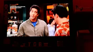 Friends-Ross Punches Joey And Misses