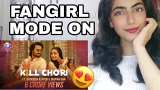 Kill Chori ft. Shraddha Kapoor and Bhuvan Bam Reaction | Fangirling At its Best