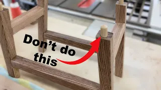 Mistakes were made | Making a timeless, classic step stool