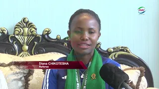 FIFA and CAF Referee CHIKOTESHA jets in