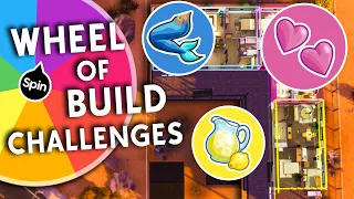 spinning a wheel to DECIDE MY BUILD CHALLENGE!!