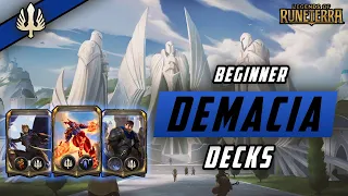 3 BEST Demacia Decks For Beginners In Legends of Runeterra