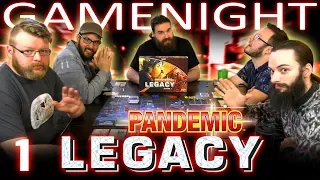 Pandemic Legacy GAME NIGHT!! #1 "January"