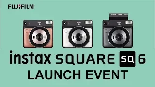 Quick Look: Fujifilm Instax SQ6 Launch Event