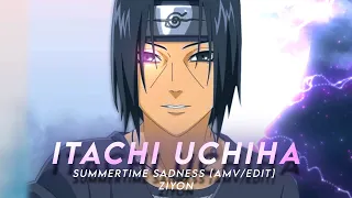 Itachi Uchiha - SUMMERTIME SADNES [ AMV/EDIT] QUICK 🔥 Alight Motion 📱 Free Preset?