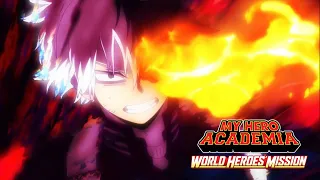 My Hero Academia World Heroes Mission | Todoroki VS Leviathan Dub