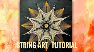 #stringarts how to make full tutorial