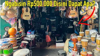 BELI ALAT DRUM DI PASAR SENEN Rp500.000 DAPAT APA?