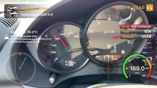 Porsche Boxster GTS 718 Original 100-200km/h