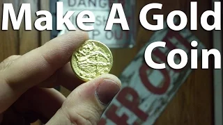 How to Make a Gold Coin (Or Anything) Using Cuttlebone Casting