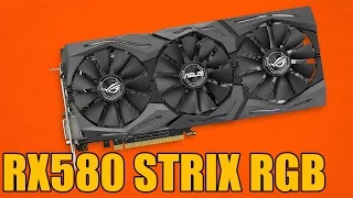 AMD RX 580 Asus ROG Strix 60 Second Break Down