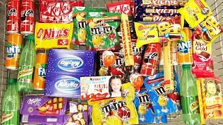 A Lot Of Candy 2018 NEW #129 ASMR / АСМР Видео M&M's Fanta Киндер Сюрпризы Алёнка KitKat Schweppes