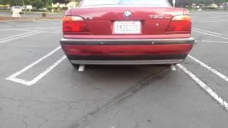 Bmw 750iL Straight pipe V12 E38