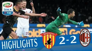 Benevento - Milan 2-2 - Highlights - Giornata 15 - Serie A TIM 2017/18