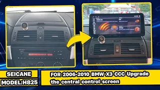 Carplay Upgrade | BMW X3 E83 radio removal & installation aftermarket stereo system 2006 2007 - 2010