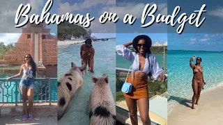 Traveling to The Bahamas on a budget:Atlantis, Nassau, Swim with the pigs in Exuma & more☺️ #bahamas