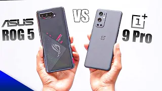 Asus Rog 5 vs OnePlus 9 Pro - Best Gaming Device !!