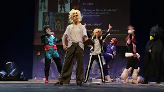 BOKU NO HERO ACADEMIA Косбенд "Всем Добра!" - сценка "У вас Ультра какая-то неправильная!"