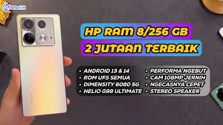 7 REKOMENDASI HP 2 JUTAAN RAM 8/256GB TERBAIK EDISI LEBARAN 2024
