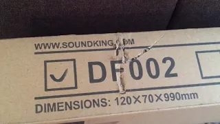 Моє розпакування стiйки SoundKing DF002 (SKDF002) із Розетки