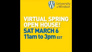 UWindsor Virtual Spring Open House