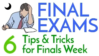Finals Week! - 6 Study Tips & Tricks