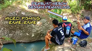 jarang-jarang ni, mancing serame seperti ikannya yang makan, (spot kali sikopyah)