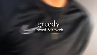 tate mcrae - greedy (slowed & reverb) // lyrics