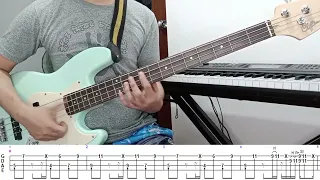 Fallen by Lola Amour - Bass Cover with Tabs