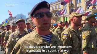 For First Time, Ukraine Marks Independence Without Official Military Parade