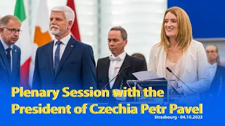 Plenary Session with the President of Czechia Petr Pavel - 4th October 2023