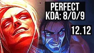 VLAD vs SYLAS (MID) | 8/0/9, 2.3M mastery, 600+ games, Legendary | EUW Master | 12.12