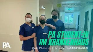 PA Student:in im Krankenhaus