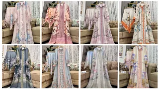 gamis set jilbab terbaru special lebaran 2024✨trend busana viral 2024✨new model abaya design✨trendy