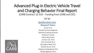 Advanced Plug-in Electric Vehicle Travel and Charging Behavior
