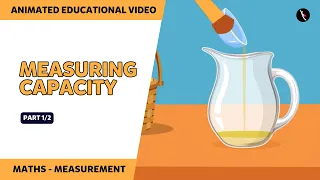 Measuring Capacity - Non standard unit | Part 1 | Maths For Kids | TicTacLearn | Fun with Gaffy