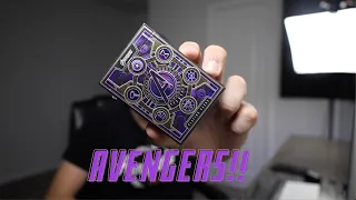 Avengers playing cards - Review!!!!