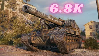 T92 HMC Arty 6.8K Damage  World of Tanks #WOT Tank Game
