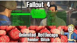 Fallout 4 - Unlimited Bottlecaps (Money) Vendor Glitch [PATCHED]