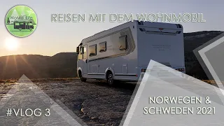 Mit dem Wohnmobil nach Norwegen und Schweden - vlog3 - Stegastein, Aurlandsfjellet, Wanderung Molden