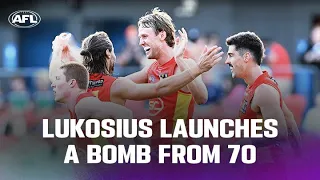 Lukosius LAUNCHES for round three Goal of the Year nomination