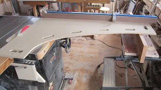 Construction and Use of a Table Saw Panel Sled ( also great for Dado and Tenon)