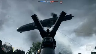 Battlefield 1 | Shooting down the Airship Behemoth with a Burton