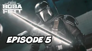 Book of Boba Fett Episode 5 TOP 10 Breakdown and The Mandalorian Star Wars Easter Eggs