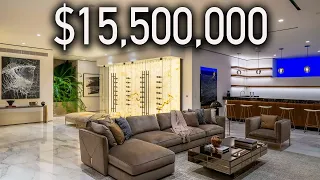 Inside a Luxury Mansion with the BEST Basement in the Hollywood Hills!