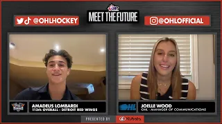 Meet The Future | 2022 NHL Draft Interview: Amadeus Lombardi - Detroit Red Wings