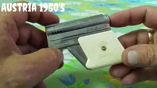 Old vintage IMCO 6900 GUNLITE petrol pocket lighter Старая бензиновая карманная зажигалка