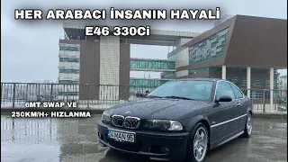 BMW E46 330CI | OTOYOL VE PERFORMANS SÜRÜŞÜ |250+ KMH| EN DETAYLI TEST | HER ARABA TUTKUNUNUN HAYALİ