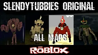 Slendytubbies Original All Maps By NotScaw [Roblox]