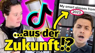 Zeitreisende auf TikTok! 🤨 Wir entlarven ihre Tricks! 🧙‍♂️FEAT KIM!